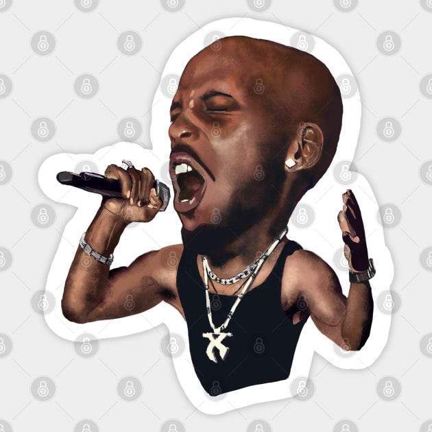 DMX! (Legendz) Sticker by ericjueillustrates